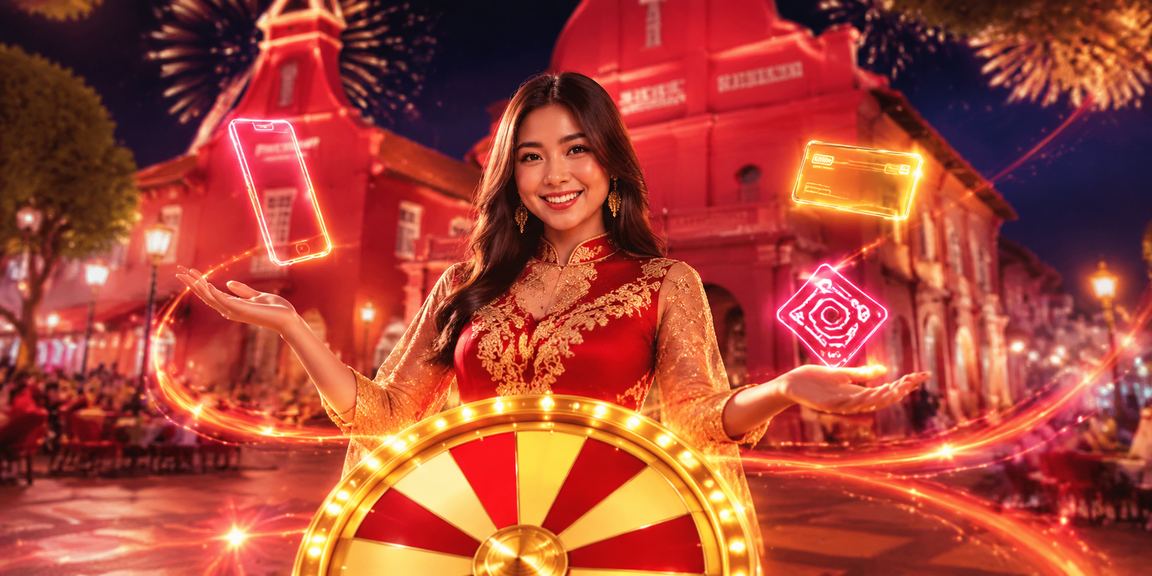 Pemain menikmati permainan roulette gaya Malaysia di Melaka